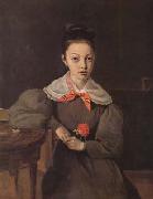 Jean Baptiste Camille  Corot Portrait de Mademoiselle Octavie Sennegon (mk11) Spain oil painting reproduction
